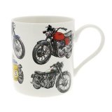 The Leonardo Collection classic motorbike mug
