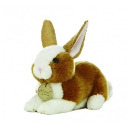 Miyoni Brown Bunny 8in Soft Toy