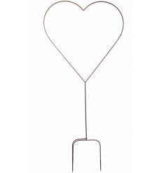 Stunning large metal garden stake ideal for displaying fairy lights or for climbing plants.