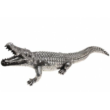 Silver Lifestyle Crocodile 96cm