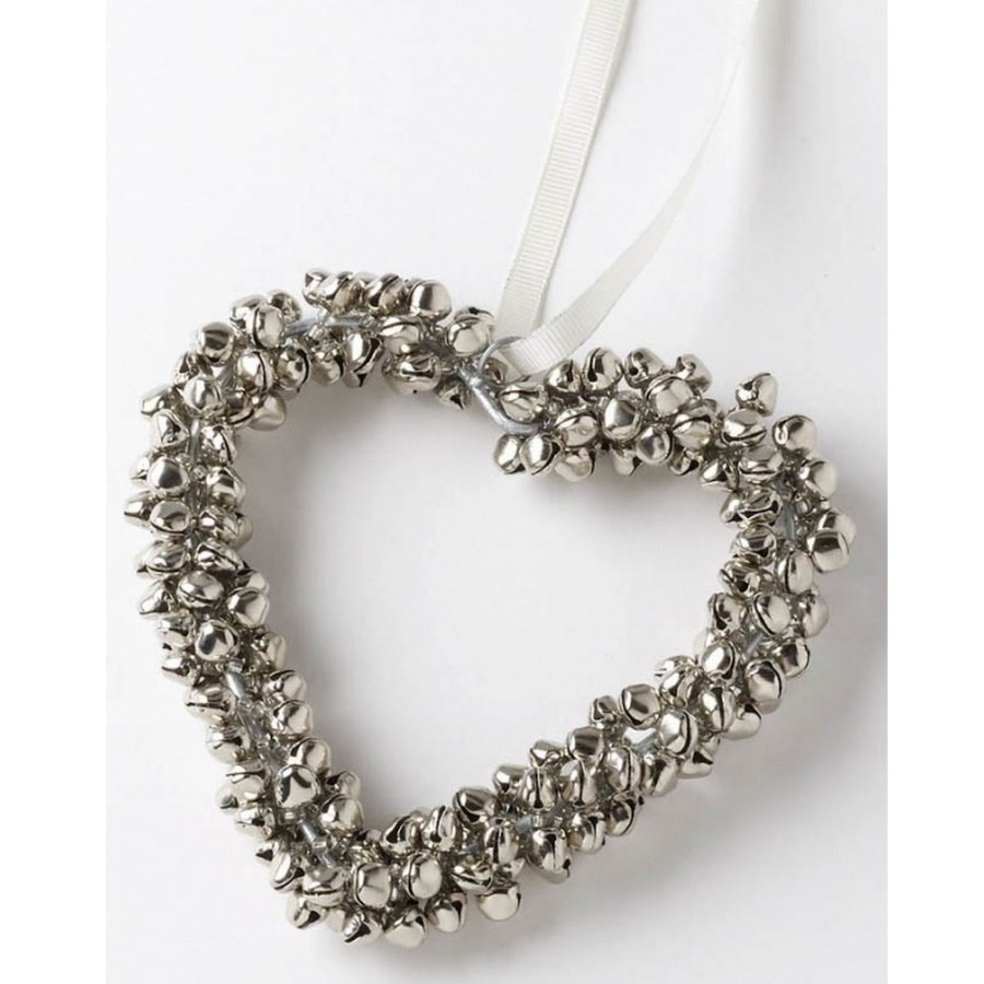 NZZ018A / Hanging Bell Heart, Small 19692 Christmas / Hearts