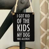 Add a little humour to your day with our new mini vintage signs