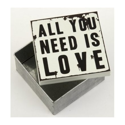All You Need Storage Tin Box