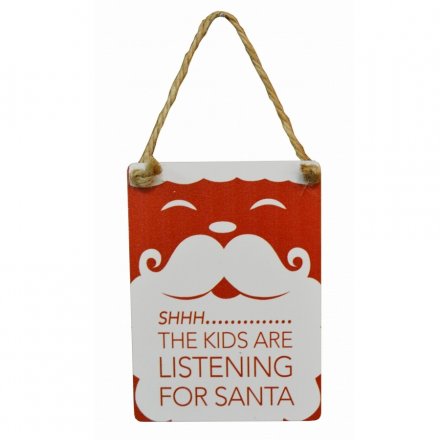 Shhh...The Kids Are Listening Mini Sign