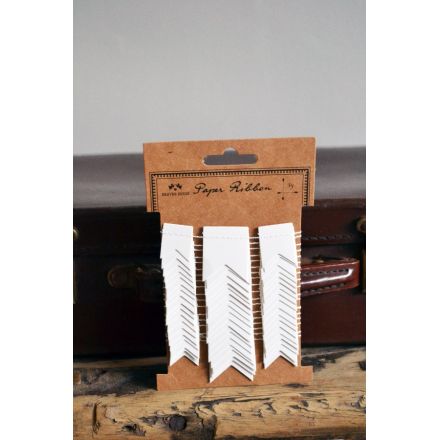 A pack of miniature paper bunting, perfect for tabletop decoration, wrap, gifts and more. 