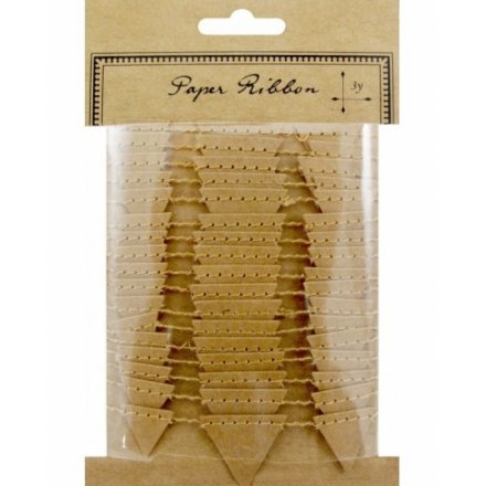 Attractive craft paper bunting garland, perfect for a number of occasions. 