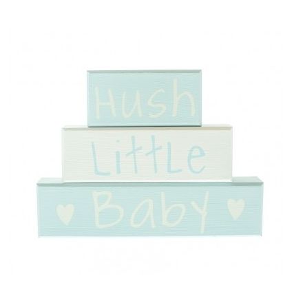 Hush Little Baby Blue Block