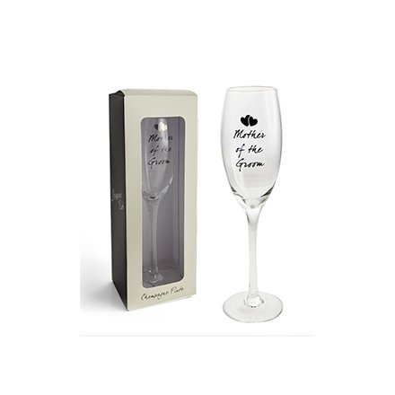 Mother Of Groom Champagne Flute