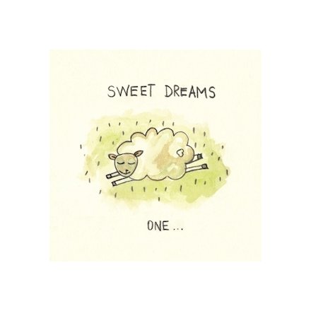 Sweet Dreams Iva Vopenkova Greeting Card