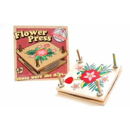 Retro Flower Press Kit