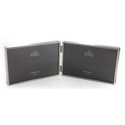 Silver Frame Twin 4 x 6