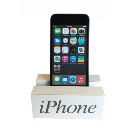 White iPhone Wooden Stand