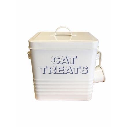 Home Sweet Cream Cat Treats Tin