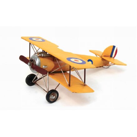 Airplane Sopwith Camel Tin Model