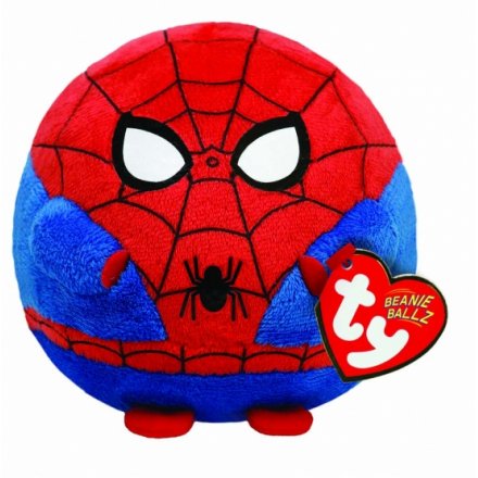 Spiderman Ballz TY Small Soft Toy