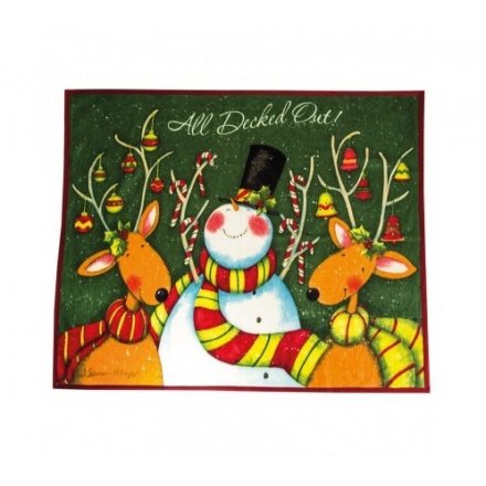 All Decked Out Fleece Blanket