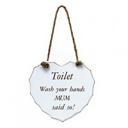 Toilet Hanging Sign
