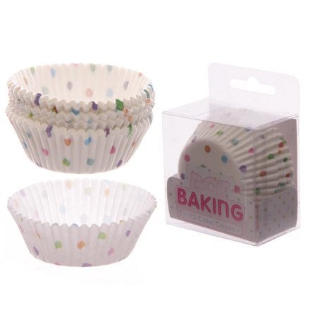 Polka Dot Cup Cake Cases 72 Pack