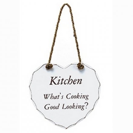 Kitchen Hanging Heart Sign