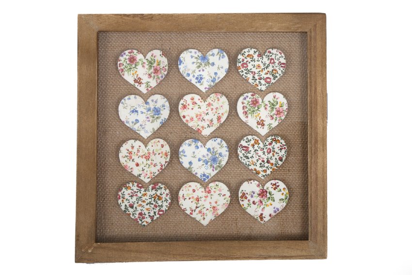 VR0110 / Vintage Romance Box Frame 25cm x 25cm | 22244 | Interior Decor ...
