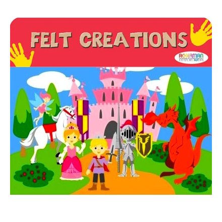 Create hours of fun with this felt castle play set, a great stocking filler and pocket money toy
