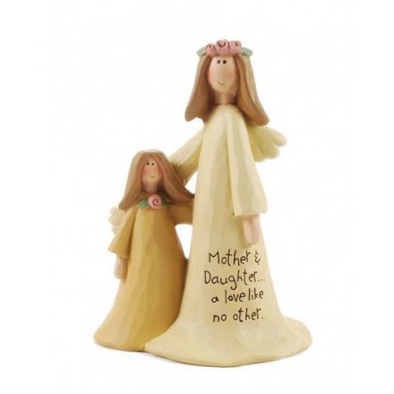 Mother and Daughter Angel, 11cm