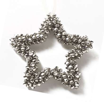A stunning chunky gold star decoration, perfect for the festive season and all year through.