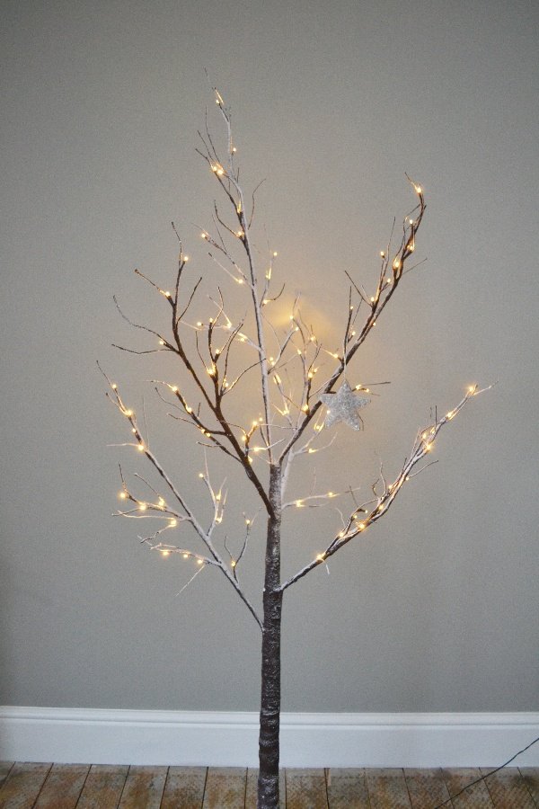 Luxury Light Up Snowy Twig Tree X Large Indoor/Outdoor 180cm 22909