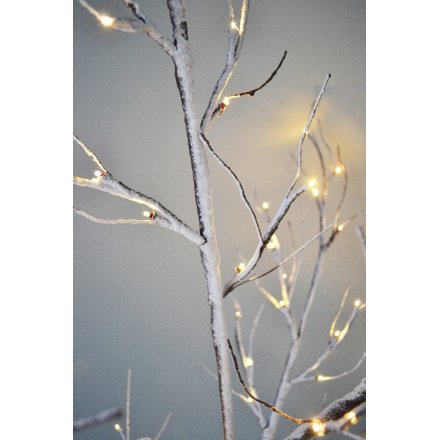 large light up twig tree