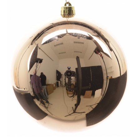 Almond Bauble Shatterproof Large 140mm