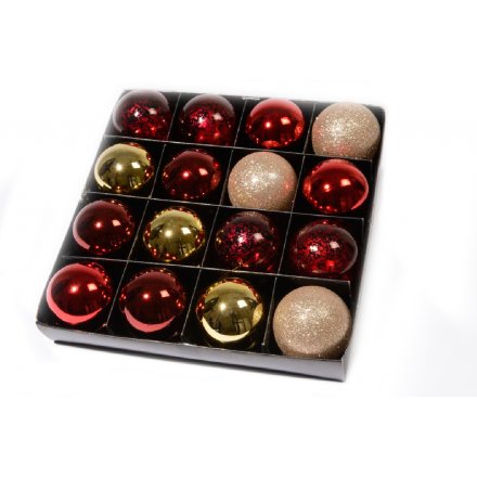 Classic Luxury Baubles Tree Set 16 Pack