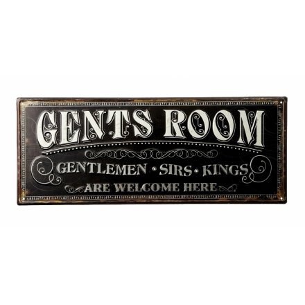 Gents Room Plaque