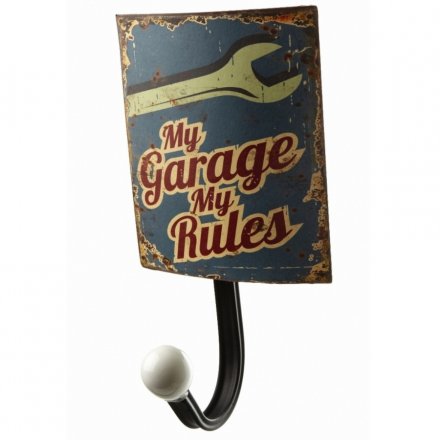 My Garage My Rules Hook