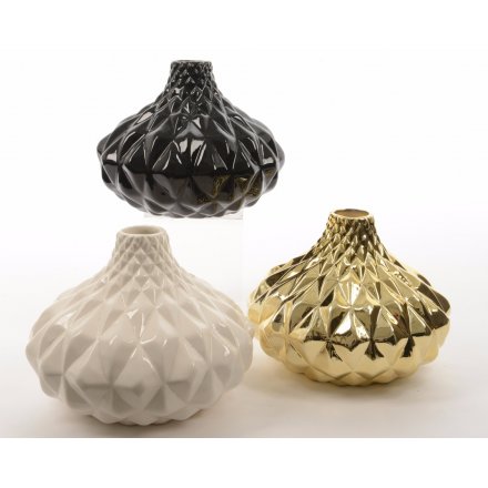 Graphic Porcelain Vase, 3a