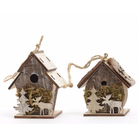 Hanging Bird House Decorations, 2a