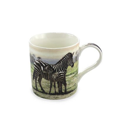 Zebra China Mug Boxed