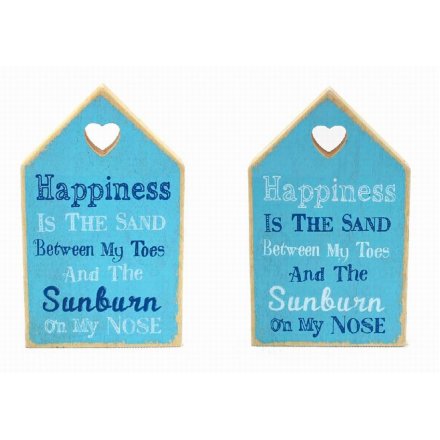 House Shape Wooden Sign Mix