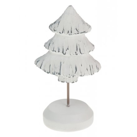 Polyresin Tree Decor 8.5x7x15cm | 23969 | Christmas / Trees ...