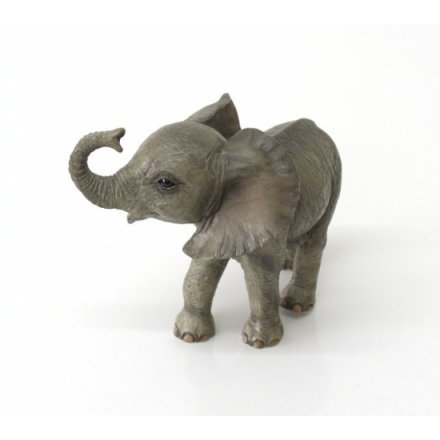 Lp07252 Elephant Calf Figurine 241 Ornaments Animal Dog