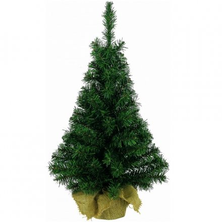 Christmas Tree Hessian Sack 90cm