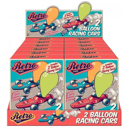 Retro 2 Pack Balloon Car Racer