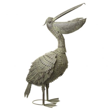 Metal Pelican Ornament