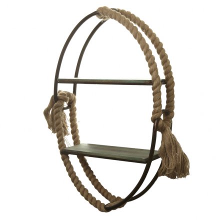 Wall Decorative Storage With Rope 81cm