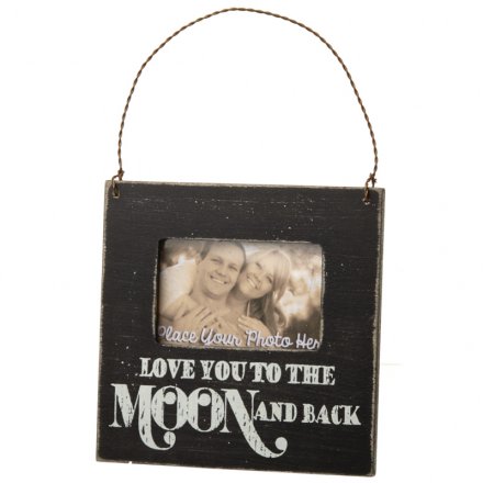 Love You To The Moon Back Photo Frame