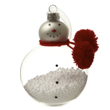 Hanging Snowman Bauble