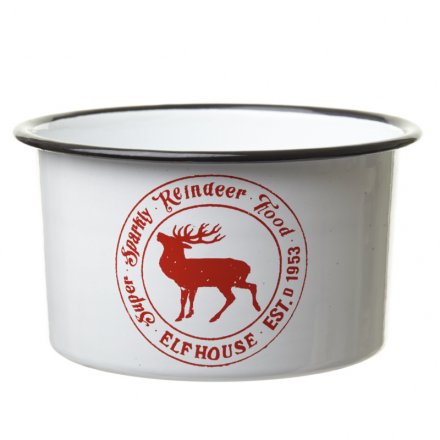 Reindeer Food Tin Bowl
