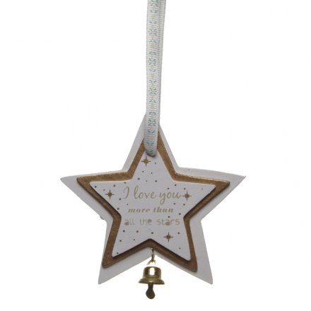 Hanging I Love You Star Sign