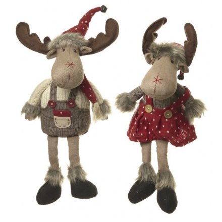 Sitting Moose | | Christmas Decorations / Decorative Accessories ...