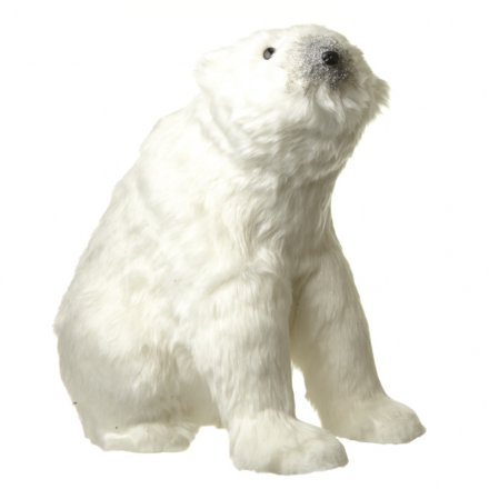 Sitting Polar Bear Ornament