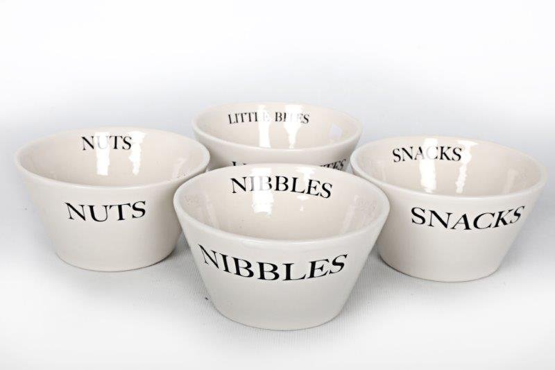 OR0481 / Snack Bowls, 4a 25185 Gainsborough Giftware Ltd